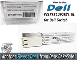 Dell FCLF8522P2BTL 1000 Base-t Copper Sfp Transceiver For Switches New. Price: $135.00.