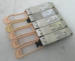 Lot Of 5: Hpe 100GB QSFP28 Transceiver 845966-B21, FTLC9551REPM-HP, 849443-001 Used. Price: $199.99.