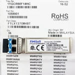 Finisar FTLX1370W4BTL-TM Tranceiver Module Open. Price: $12.50.