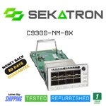 Cisco C9300-NM-8X 8-PORT 10 Gigabit Ethernet Network Module Fast Ship Used. Price: $499.00.
