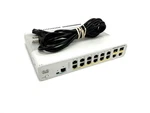 Cisco WS-C2960C-12PC-L 12-PORT 10/100 Ethernet Poe 2XSFP Managed Switch Used. Price: $39.98.