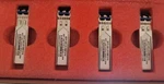 4PACK 1.25G Sfp Lc Module 1000BASE-LX SMF,1310NM,20KM,DDM Singlemode Transceiver Open. Price: $30.00.