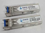 Lot Of Linktel Transceiver LX1002IDR Sfp 155M 40KM 1310NM Used. Price: $49.00.
