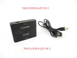 *lof 2* Black Box IC400A-R2 CAT5 Extender 4-PORT Usb 2.0 Only Used. Price: $42.00.