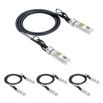 Lot Of 4 10G Sfp+ Dac Cable, 6.5 Ft. Twinax Copper For Cisco, Ubiquiti New. Price: $60.73.