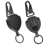 2-PACK Shield Badge Keychain, Retractable Holder Reel With Two Wearing ... New. Price: $23.76.