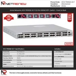 Arista Networks DCS-7050QX-32-F 32-PORT 40GBE Sfp+ Switch Front To Back Used. Price: $259.90.