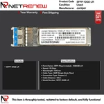 Juniper Networks SFPP-10GE-LR 1310NM 10KM Smf Transceiver Module Used. Price: $109.24.