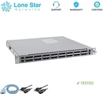 Arista DCS-7050QX-32S-R 7050X, 32XQSFP+ & 4XSFP+ Switch Excellent. Price: $288.75.