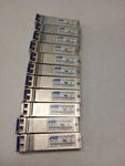 Lot Of 11 Aoi A7EL-LND3-ADMA 10GBASE-LR Sfp+ Dual Lc 1030NM 10KM Used. Price: $30.00.