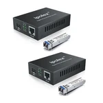 Ipolex Gigabit Single-mode Lc Fiber To Ethernet Media Converter Standard, X2 New. Price: $56.84.