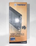 Trendnet TFC-1000MSC 1000BASE-T To 1000BASE-SX Multi-mode Sc-fiber Converter New. Price: $35.00.