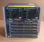 Cisco Catalyst WS-C4506-E Six-slot Switch Chassis + WS-X45-SUP6L-E Modules Used. Price: $483.26.