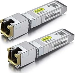 Lot Of 2 For Cisco SFP-10G-T, Ubiquiti Transceiver, Sfp+ RJ45 10GBASE-T 30M New. Price: $66.31.