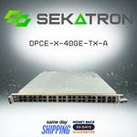 Juniper DPCE-X-40GE-TX-A 40-PORT 40GBE Line Card Fastship Very. Price: $199.00.