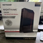 Netgear Nighthawk CM2500 High-speed Cable Modem Docsis 3.1 New. Price: $200.00.
