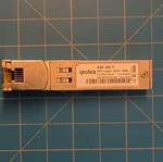 Ipolex Asf-ge-t Sfp Copper RJ45 100M Module For Ubiquiti, Port Used. Price: $9.00.