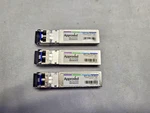 Lot Of 3 Approved Networks SFP-10G-LR-AN-A 10GBASE Sfp+, Smf Used. Price: $499.95.