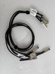 Lot (3) Brocade 10G Active 1M Fcoe Sfp+ Cables 58-1000026-01 Used. Price: $48.00.