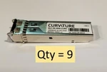 Lot Of 9 Curvature Glc-sx-mm-curv 1000BASE-SX 850NM 550M Sfp Transceiver Modules Used. Price: $19.99.