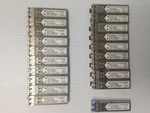 Lot Of 20 Finisar 2GB Sfp Transceivers FTRJ-8519-3 FTRJ1319P1BTL Used. Price: $30.00.