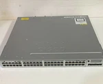 Cisco WS-C3850-48T-S Switch W/C3850-NM-4-1G Used. Price: $175.00.