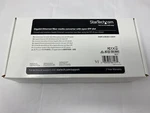 Startech.com MCM1110SFP Gigabit Ethernet Fiber Media Converter W/open Slot New. Price: $71.65.