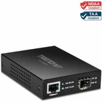 Trendnet 10GBASE-T To Sfp+ Fiber Media Converter New. Price: $155.06.