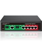Steamemo Ai Poe Switch 52V 52W, 4 + Uplink Ports, 100MBPS, Tested Used. Price: $29.99.