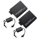 10/100/1000MBPS Single Mode 1&4 RJ45 Ethernet To Fiber Optic Media Converter New. Price: $34.84.