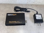 Signamax Fiber Optic Media Converter With Power Adapter (pn: 065-1174) Used. Price: $9.99.