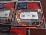 (qty 3) Tripplite N320-02M Duplex Multimode 62.5/125 Fiber Patch Cable Lc/lc 6FT New. Price: $12.95.