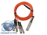 Genuine Cisco QSFP-4X10G-AOC2M 40G To 4SFP Breakout Lifetime War Used. Price: $105.00.