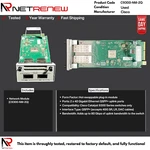 Cisco C9300-NM-2Q Catalyst Port 40GB Qsfp+ Network Module Used. Price: $135.00.
