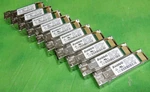 Avago AFBR-710SMZ 10GBE 10GBASE-SR Sfp+ 850NM Optical Transceiver Lot Of Used. Price: $39.00.