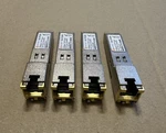 Enet Glc-te-enc Sfp 10/100/1000BASE-T Copper RJ45 Transceiver Module, Set Of Used. Price: $40.00.