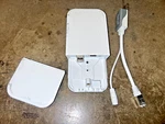 Mikrotik RBFTC11 Fiber Copper Converter Outdoor Enclosure, Poe Injector Used. Price: $35.00.