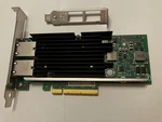 Intel X540-T2 10GBE Gigabit Network Adapter Nic Dual Port RJ45 10GBASE-T Used. Price: $43.95.