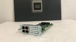 Cisco NIM-ES2-4 4-PORT Gigabit Lan Expansion Switch Module Isr 4300 4400 Router Used. Price: $24.00.