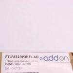 Addon Fiber Channel Transceiver 850NM 550M FTLF8519P3BTL-AO Open. Price: $21.01.