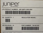 X9 Juniper JNP-QSFP-100G-SR4 Qsfp+ Module Sealed New. Price: $850.00.