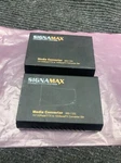Used Lot Of Signamax Media Converter 065-1120. Price: $10.00.