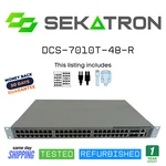Arista DCS-7010T-48-R 48-PORT 1G/10G Switch Rear To Front Airflow Fast Ship Very. Price: $79.99.