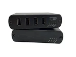 Black Box 4 Port Usb 2.0 Cat Extender Remote & Fiber Local Used. Price: $47.86.
