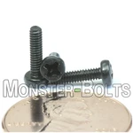 M2 / 2MM Phillips Pan Head Machine Screws, Steel, Black Oxide, Din 7985A Metric New. Price: $6.57.