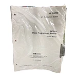 Hp 64509A Prom Programmer Module Service Manual Used. Price: $34.95.