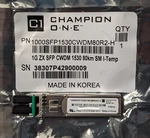 Champion One 1000SFP1530CWDM80R2-H 1G Zx 80KM Transceiver Module Open. Price: $495.00.