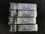 Lot Of 4 Qlogic AFBR-57F5MZ-QL 16GB Fibre Channel 850NM Sw Sfp+ Transceivers Used. Price: $21.00.