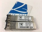 Lot Of 2 Avago AFBR-57R7APZ-HW 4G-300M- 850NM Sfp Transceiver Used. Price: $29.99.