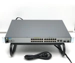 J9779A Hp 2530-24 24-PORT Gigabit Poe+ Ethernet Network Switch Used. Price: $77.59.